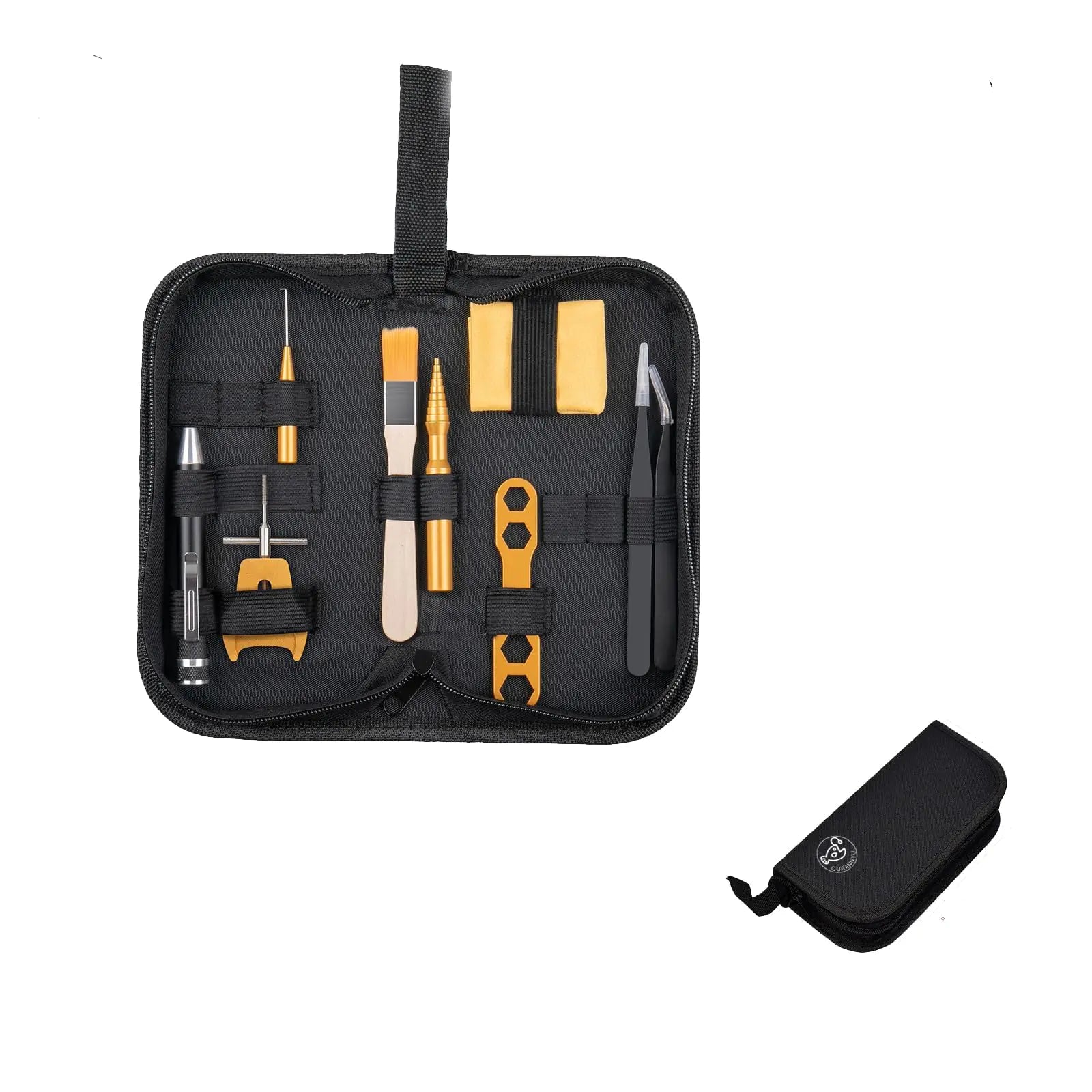QUAANNYU Upgraded Version Fishing Reel Cleaning Kit | Fishing Reel Maintenance Kit | Fishing Reel Care Kit | Fishing Rod Repair Kit | Spool Pin Remover|Basic Set