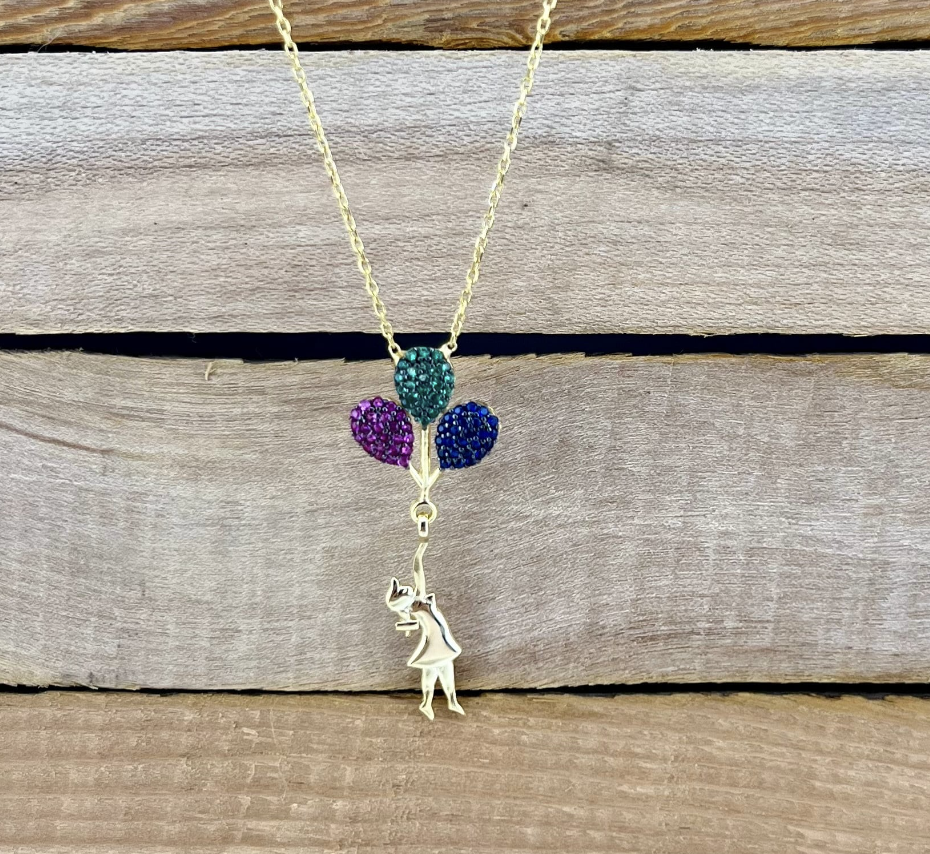 Handmade Minimalist Flying Dreams Sterling Silver Necklace