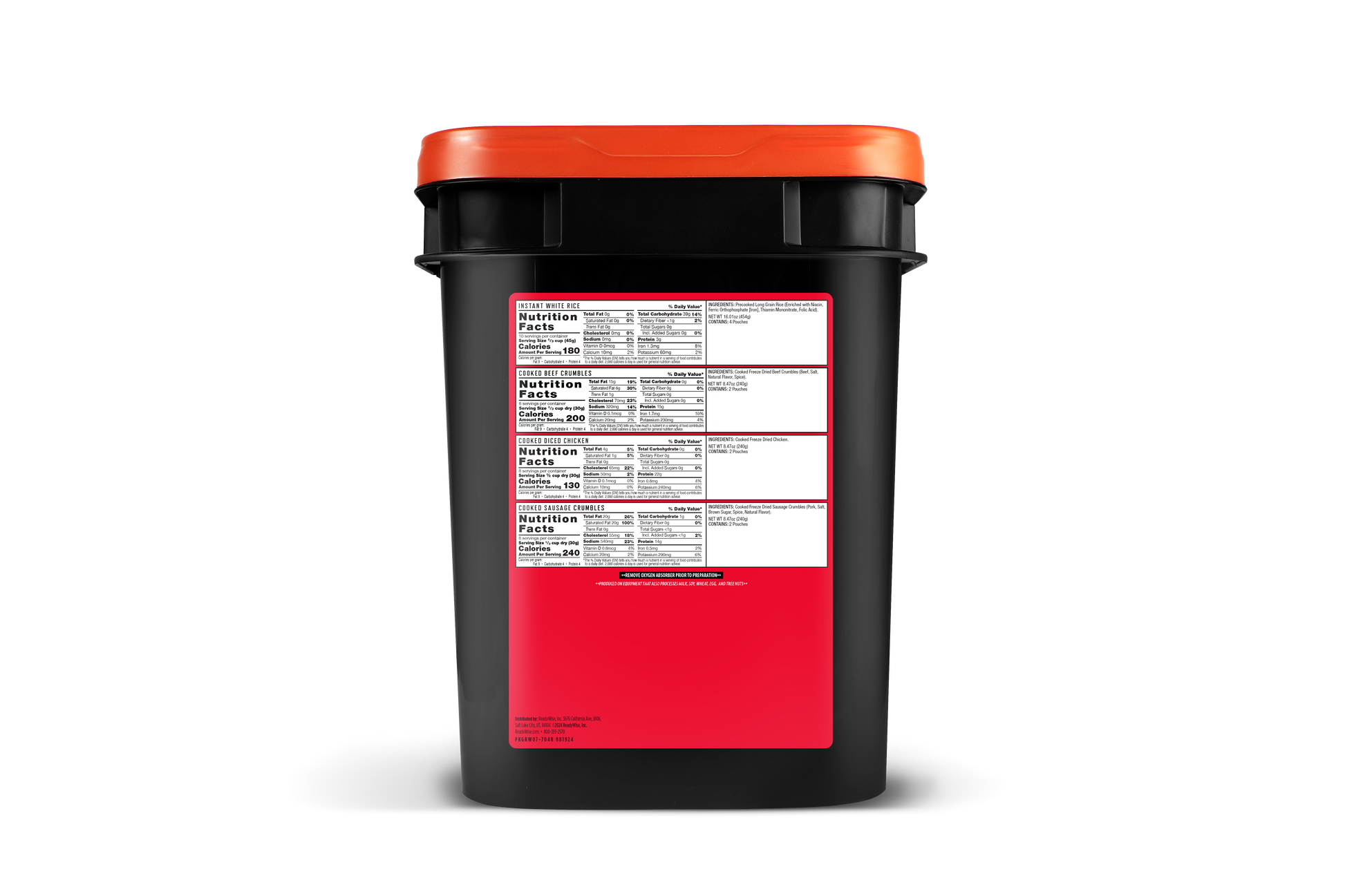 Meat and Rice Bucket