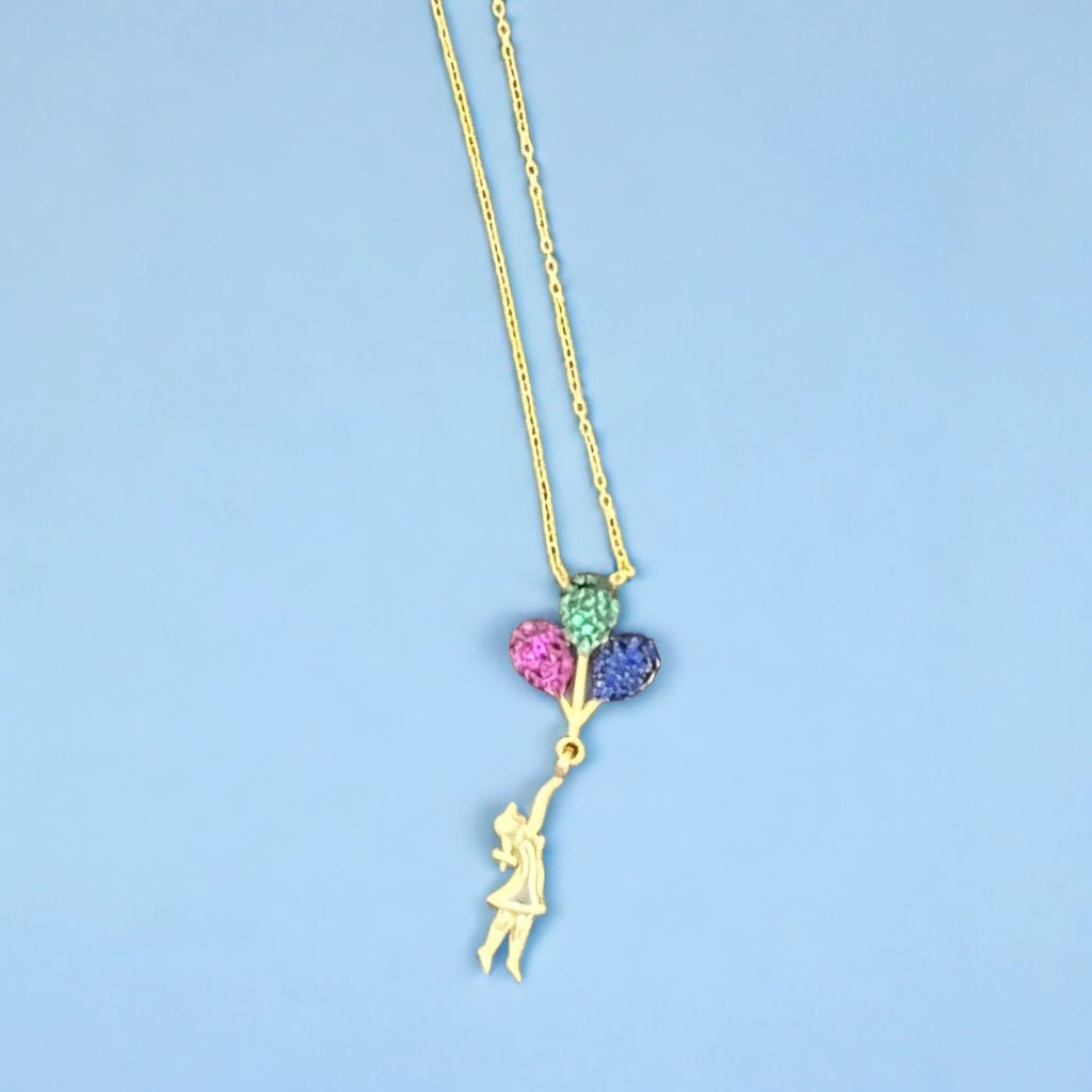 Handmade Minimalist Flying Dreams Sterling Silver Necklace