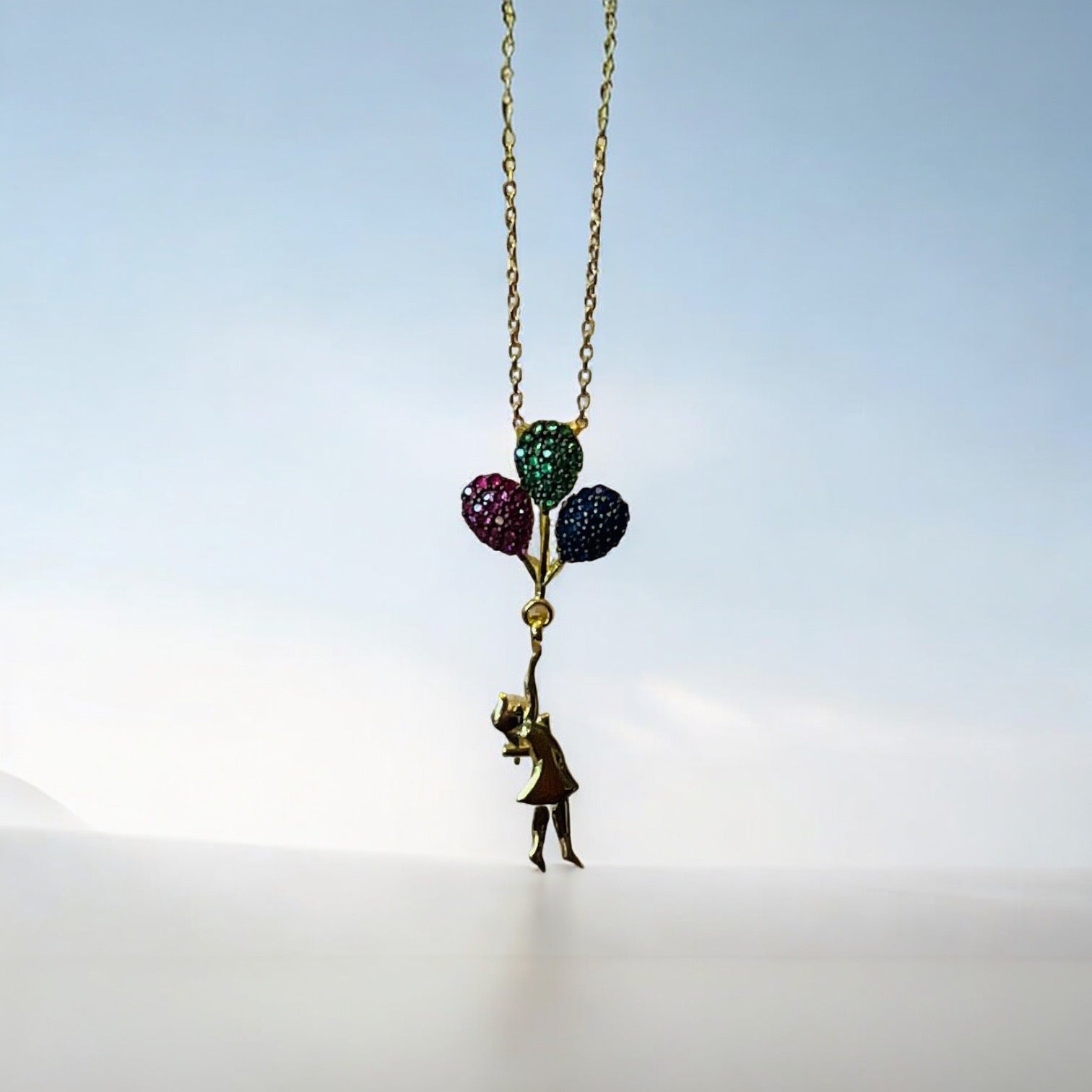 Handmade Minimalist Flying Dreams Sterling Silver Necklace