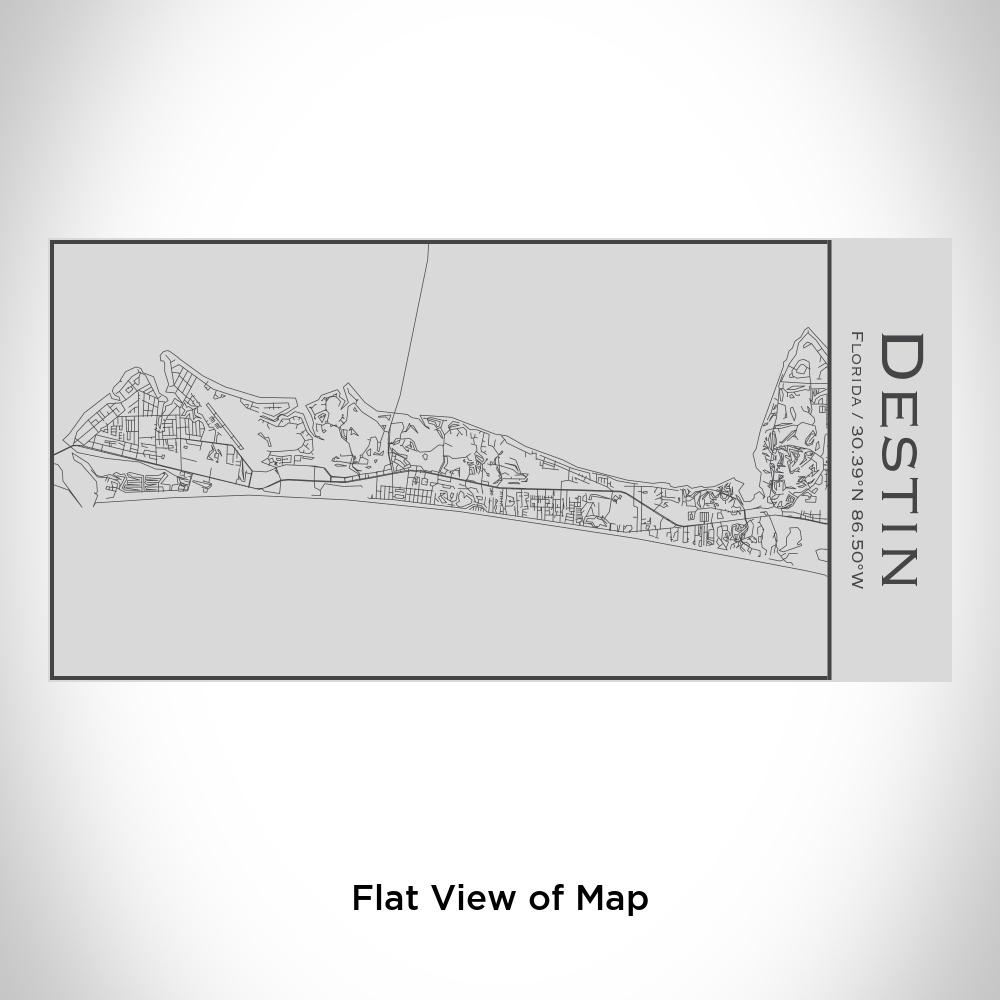 Destin - Florida Map Insulated Bottle