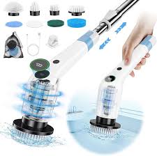 Extendable Cordless Power Scrubber For Bathrooms & Kitchen