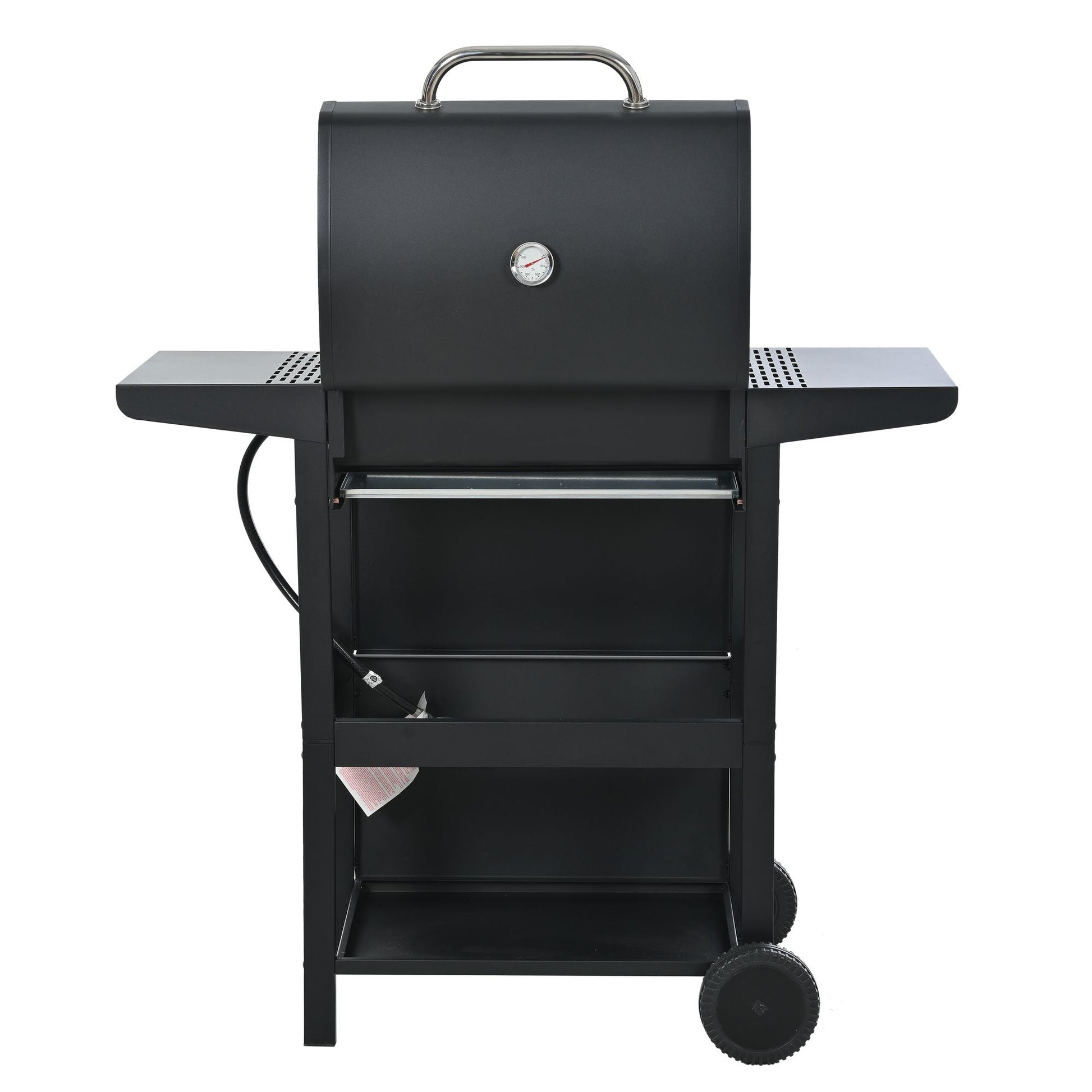 Propane Gas Grill 4 Burner Barbecue Grill, Stainless Steel 34,000 BTU