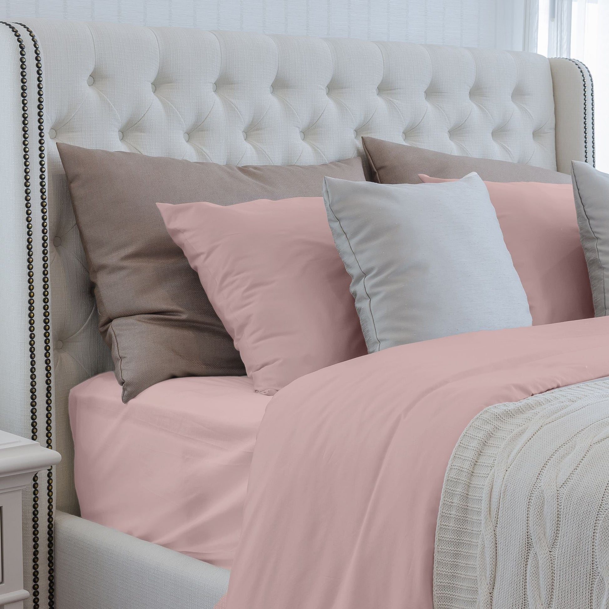 Luxuriously Soft 100% Viscose Derived from Bamboo 4-Piece sheet Set ,