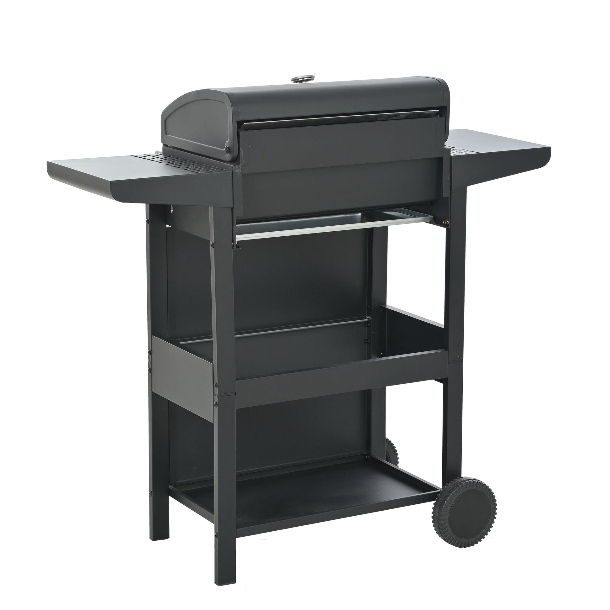 Propane Gas Grill 4 Burner Barbecue Grill, Stainless Steel 34,000 BTU