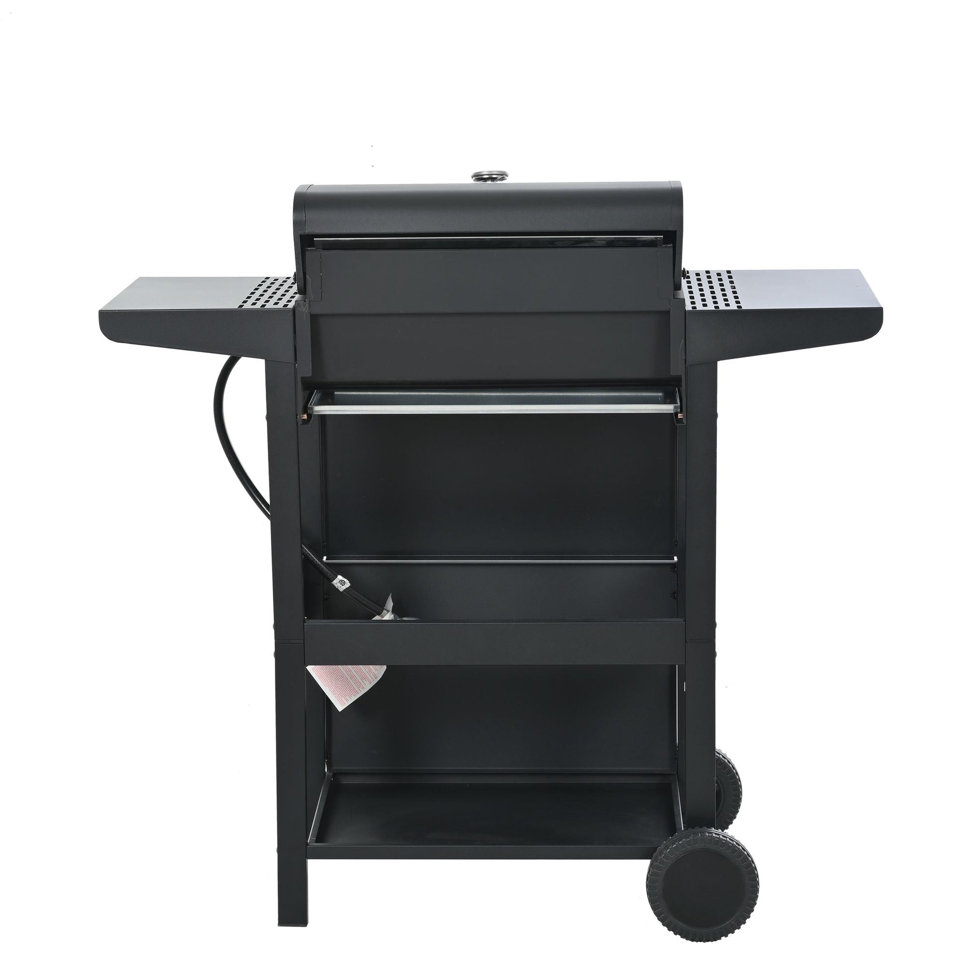 Propane Gas Grill 4 Burner Barbecue Grill, Stainless Steel 34,000 BTU