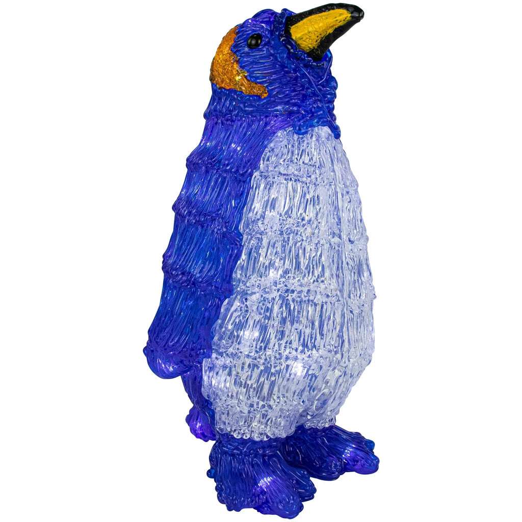 LED Lighted Commercial Grade Acrylic Penguin Outdoor Christmas