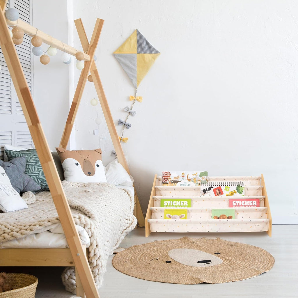 Decorative Bookshelf for Kids - Beautiful Shelf to Display All Books