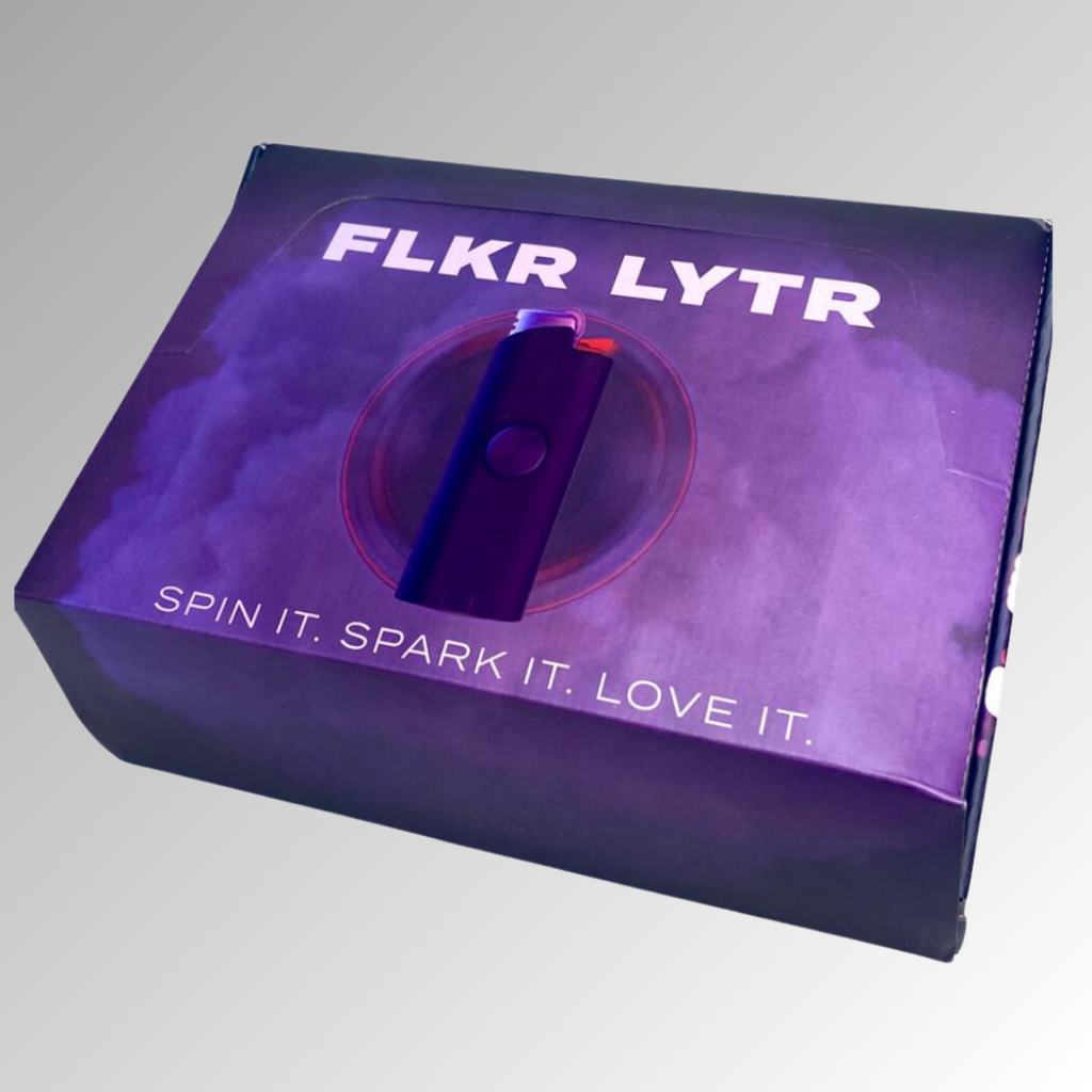 FLKR LYTR: Mutli-color Retail Display Box Case for BIC®