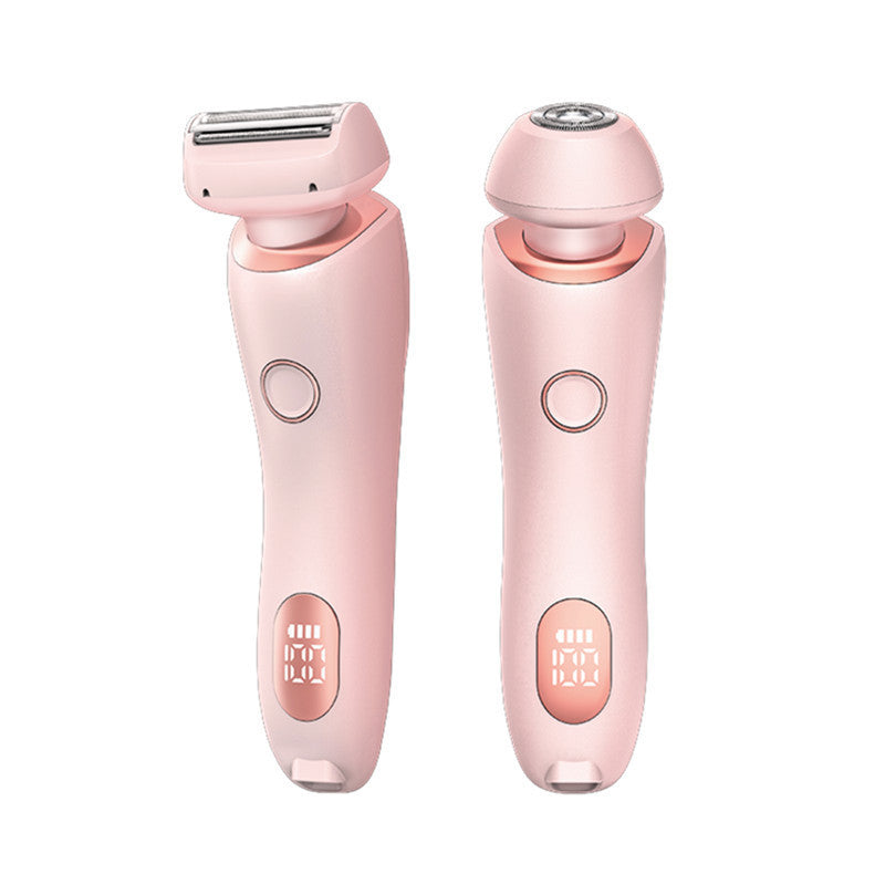 2-in-1 USB Rechargeable Hair Remover & Epilator – Smooth Shave for Face, Body, and Bikini