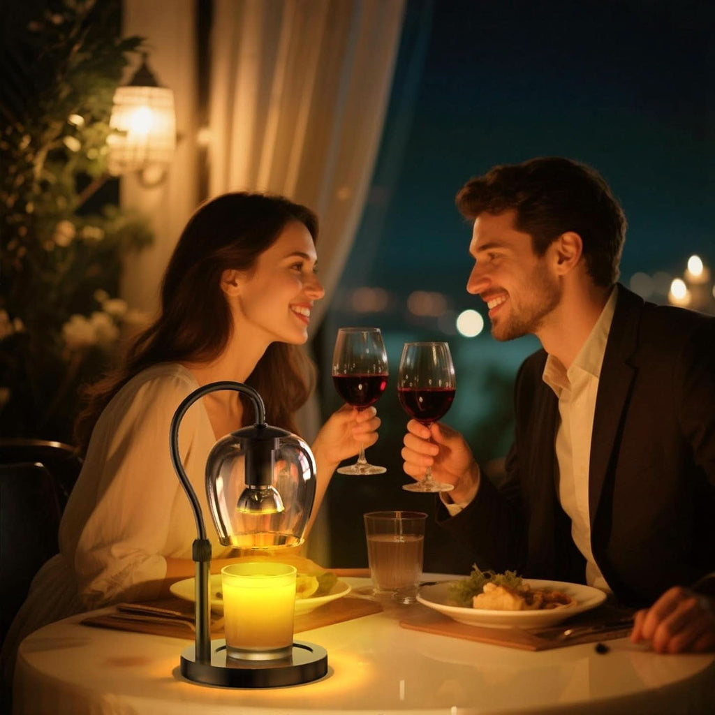 Candle Warmer Lamp Adjustable Height Dimmable Brightness-4