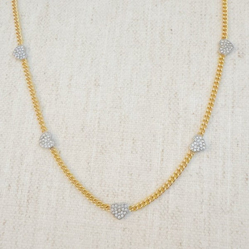 Heartful Rhythm Chain Necklace
