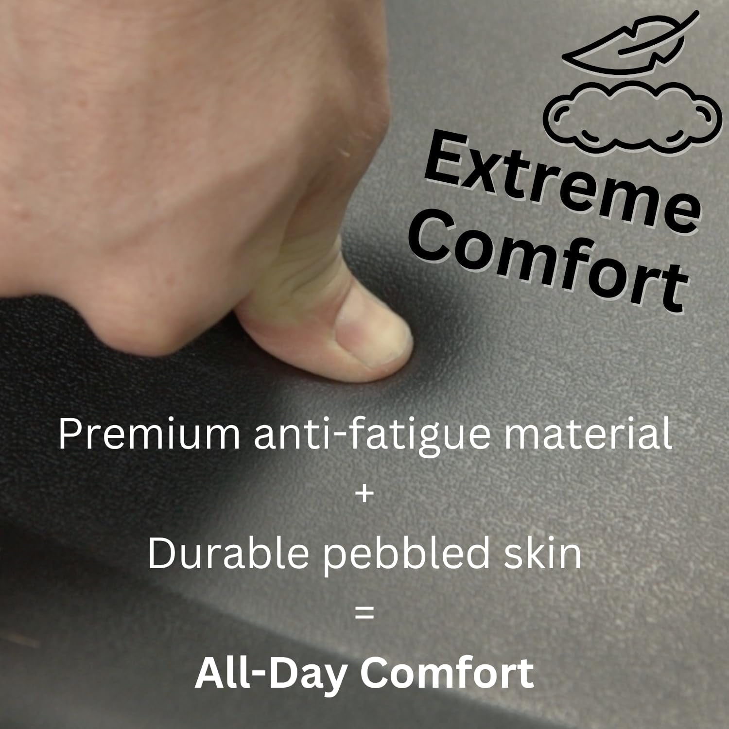 Topo Comfort Mat by  | the Original Not-Flat Anti-Fatigue Standing