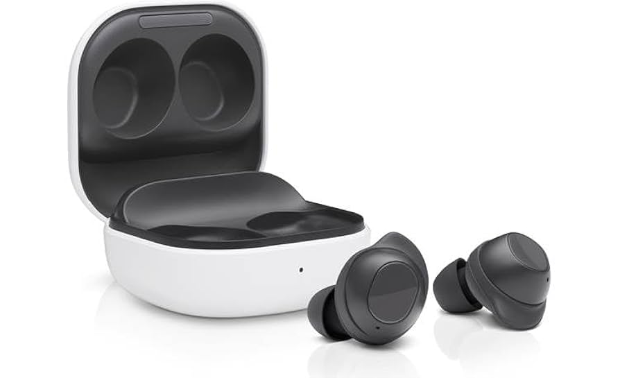 SAMSUNG Galaxy Buds Fan Edition(FE) SM-R400, Active Noise-Cancelling, Wireless Bluetooth v5.2 Earbuds, Android 8.0 and Up - (Graphite)