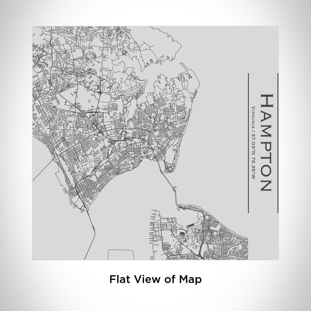 Hampton - Virginia Map Tumbler