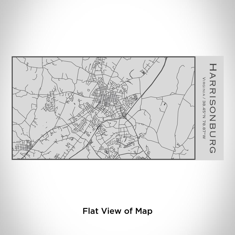Harrisonburg - Virginia Map Insulated Bottle