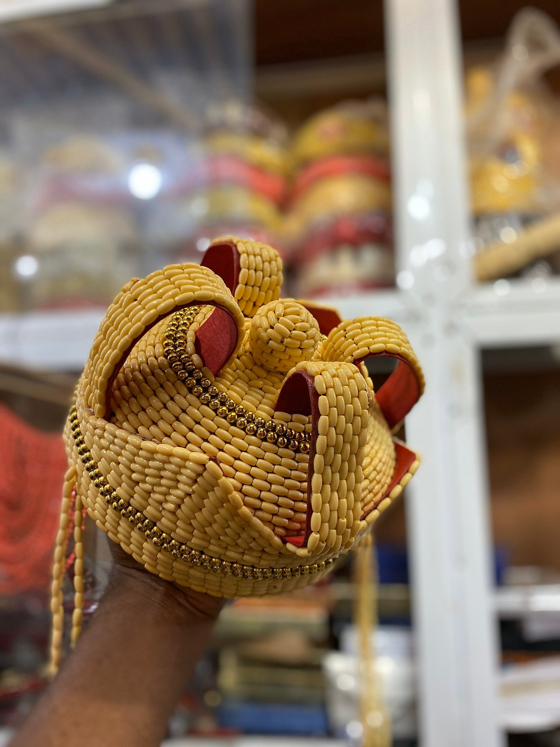 Chieftaincy African Beaded Cap/Hat