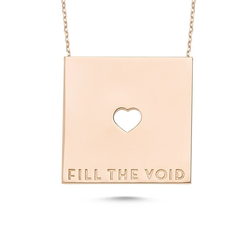 Instagram Silver Square Necklace Pendant