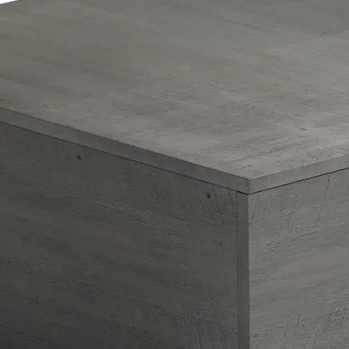 33.46 Exquisite Ladder-Shaped Coffee Table For Office, Dining Room And Living Room,Gray