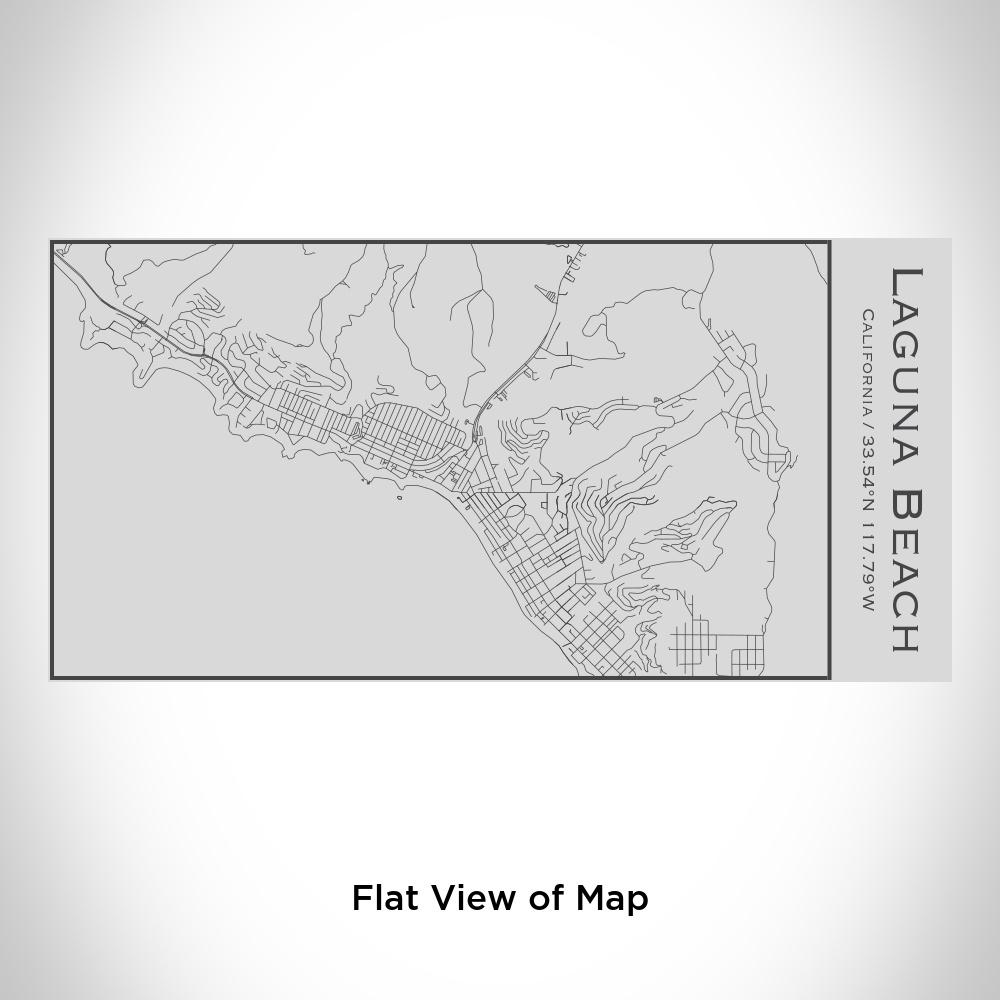 Laguna Beach - California Map Insulated Bottle
