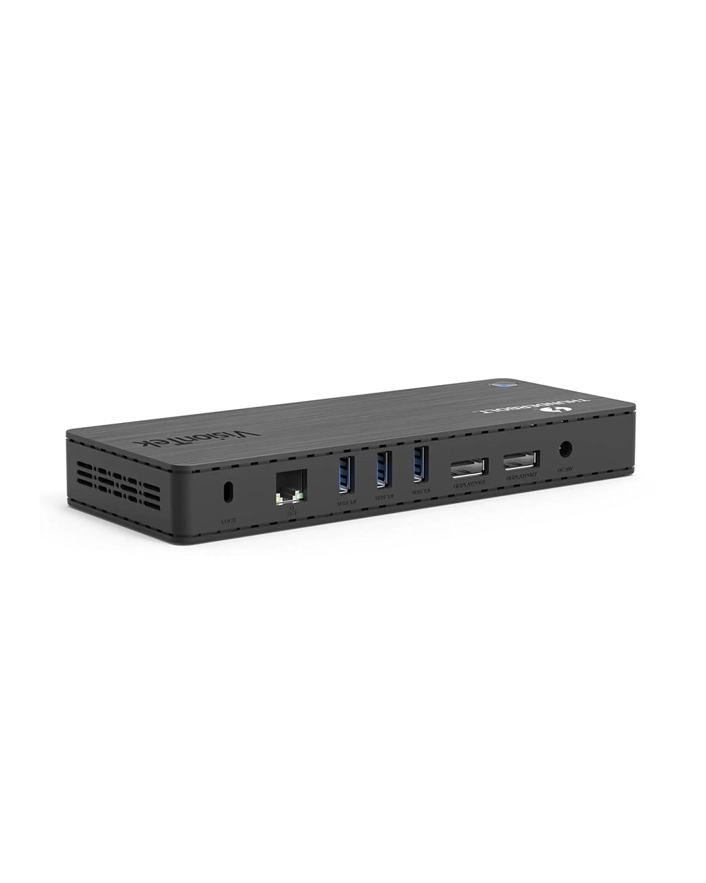 VisionTek VT4800 Thunderbolt 3/ USB-C Docking Station - 60W of Power 2X DisplayPort 4X USB-A 1x USB-C Audio Ethernet for Windows/MacOS