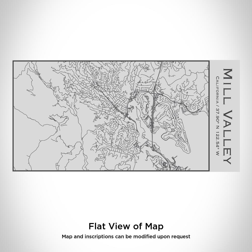 Mill Valley - California Map Insulated Bottle
