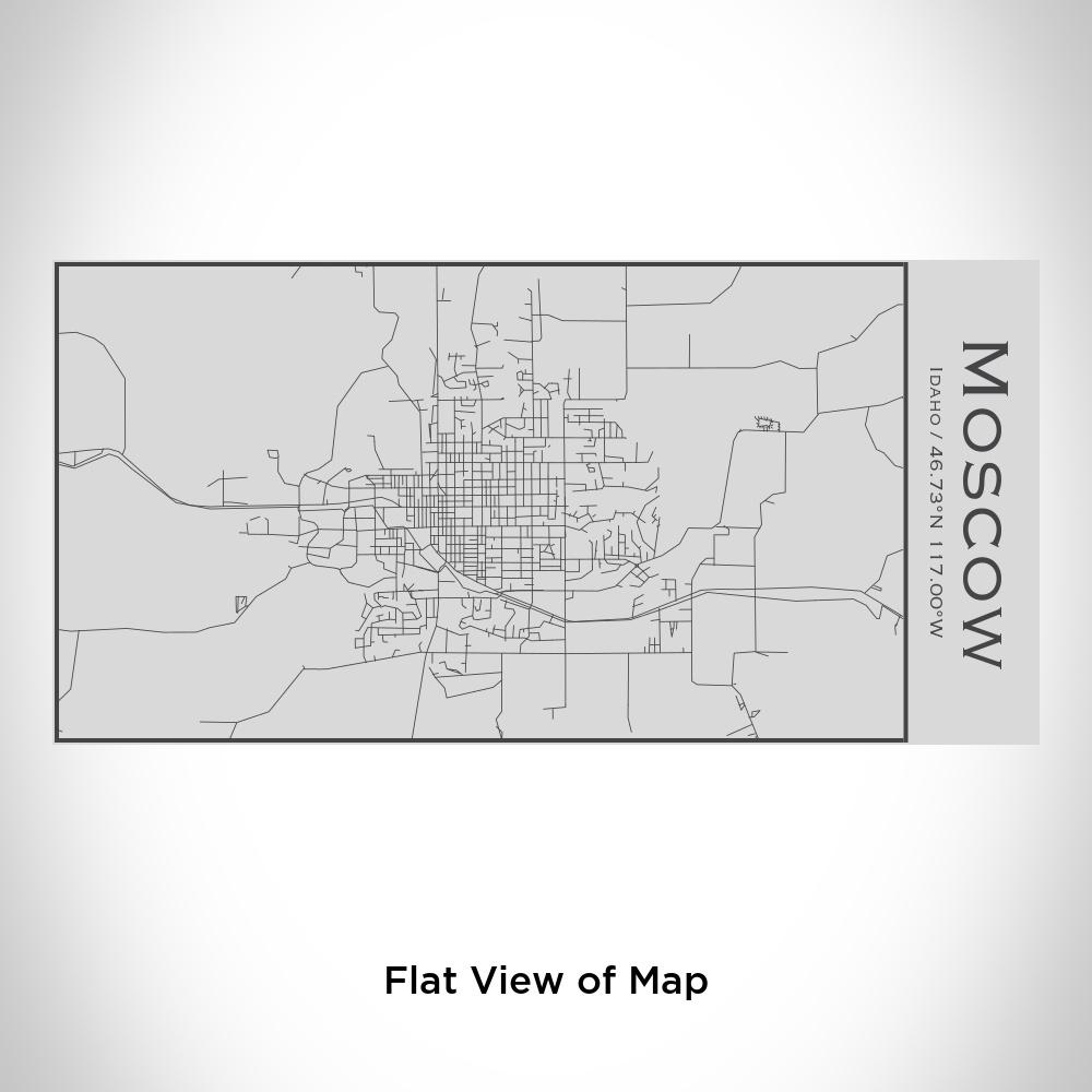 Moscow - Idaho Map Insulated Bottle
