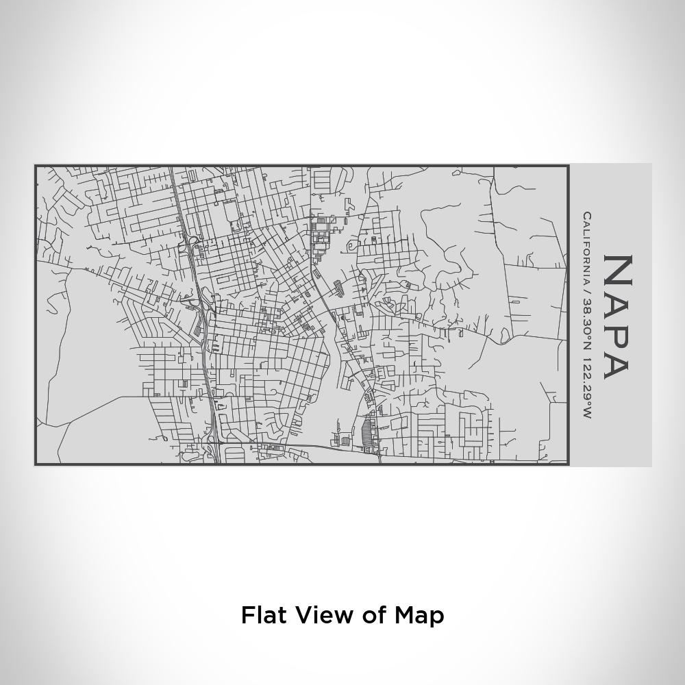 Napa - California Map Insulated Bottle