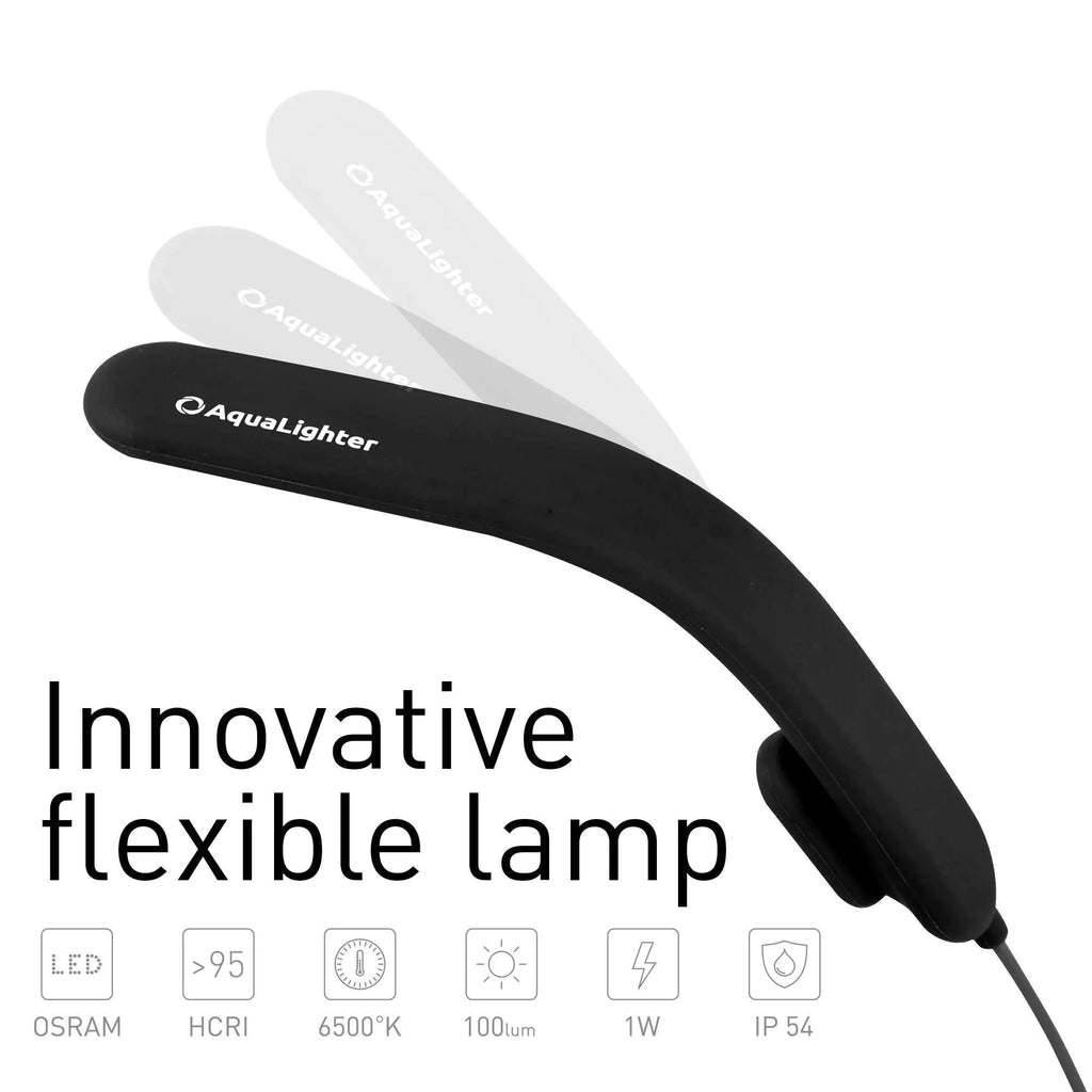 Fish Tank Light Clip On Aquarium Light for Plants LED Lamp Black for 5 Gallon