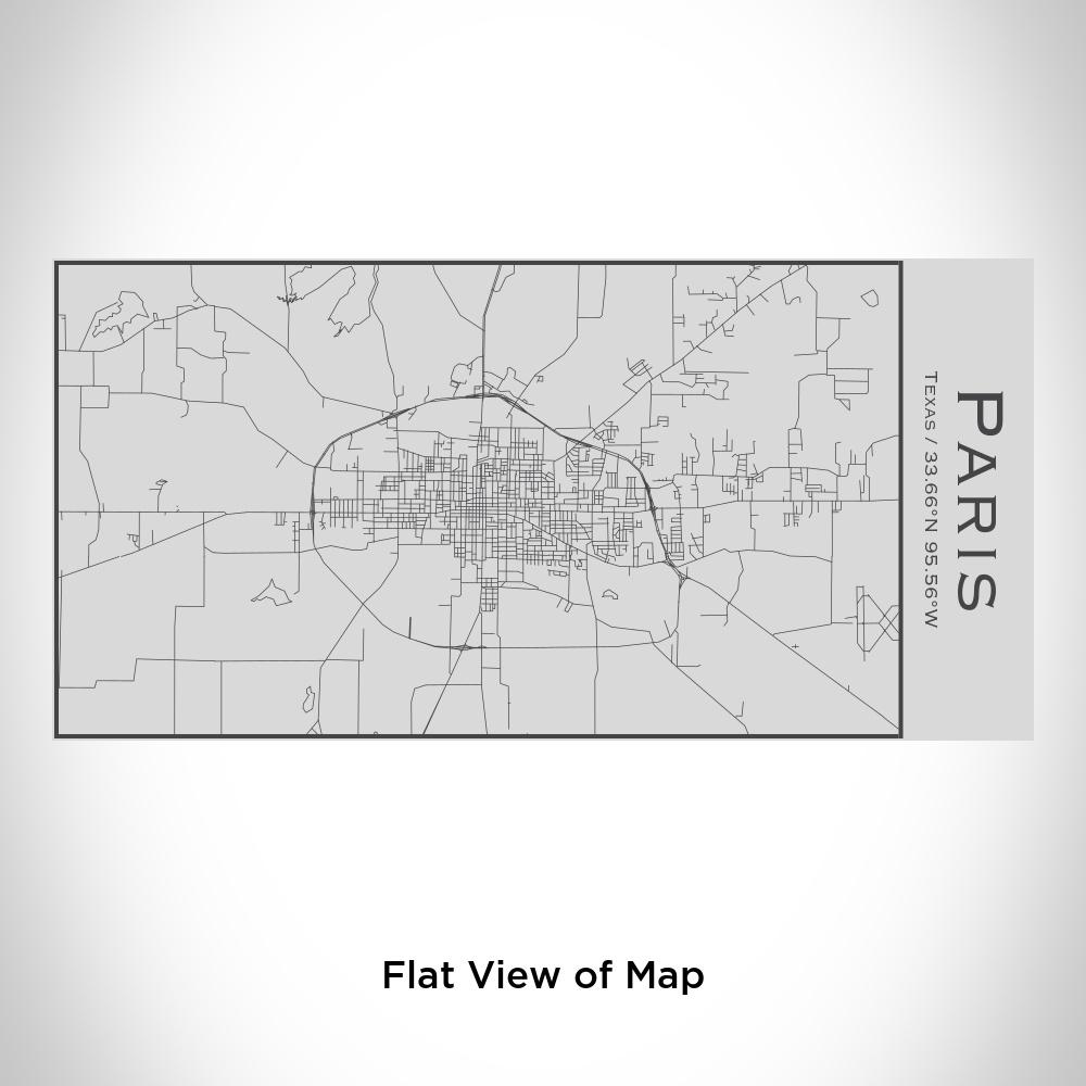 Paris - Texas Map Insulated Bottle