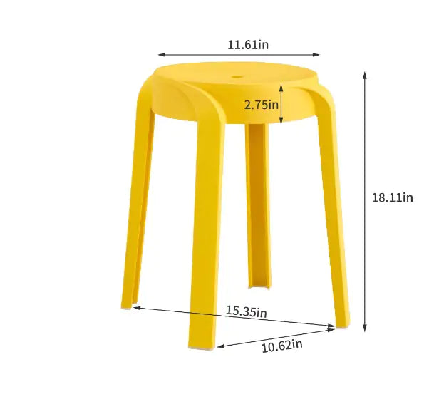 Plastic Home Office Stool