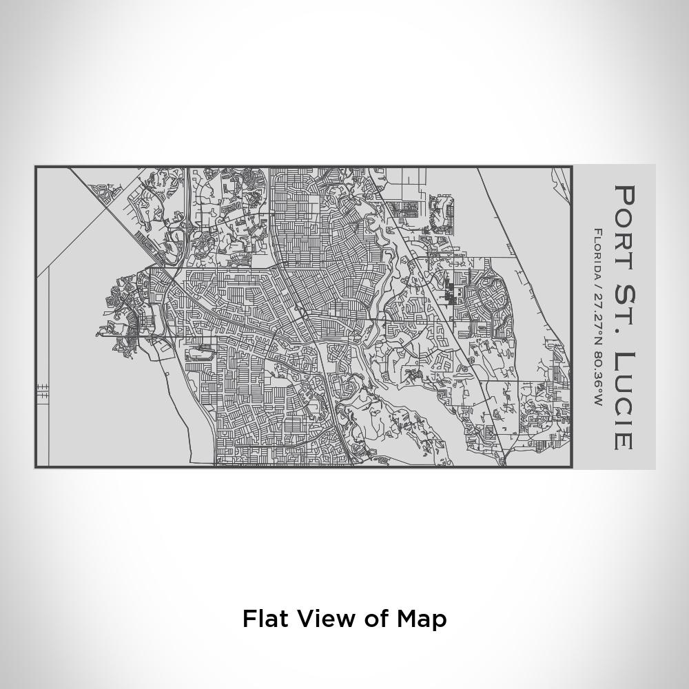 Port St. Lucie - Florida Map Insulated Bottle