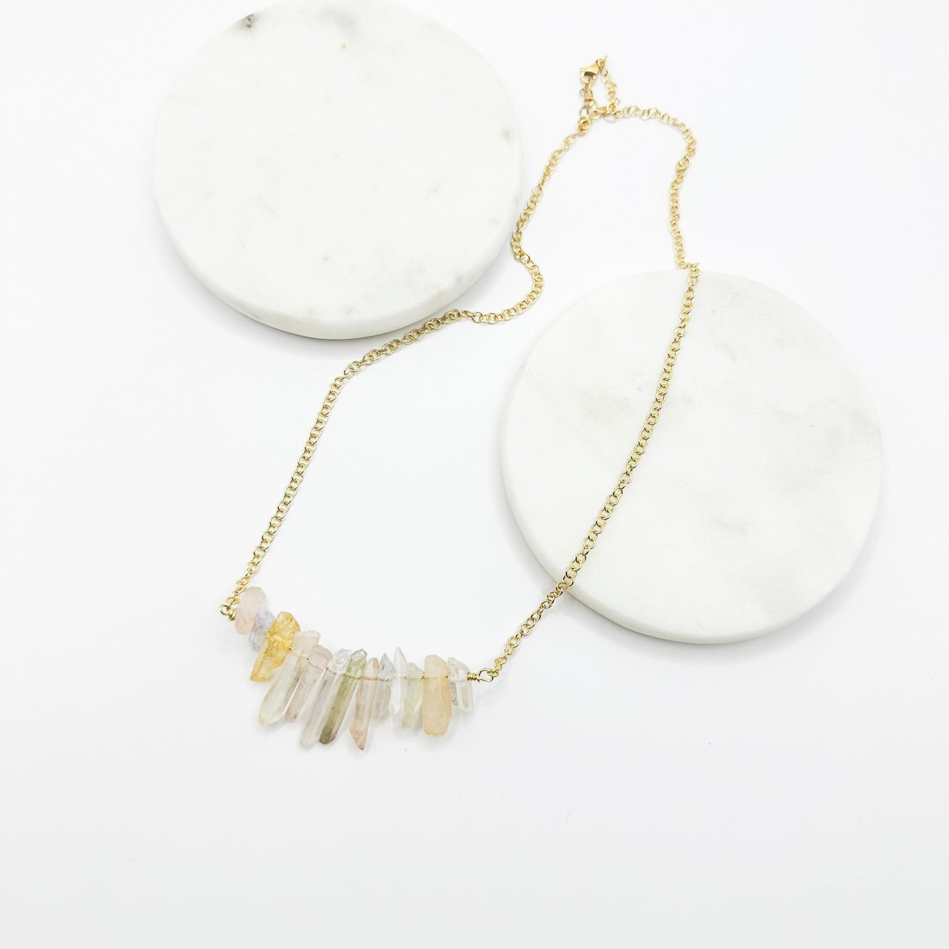 Handmade Quartz Necklaces – Healing Crystal Jewelry Collection