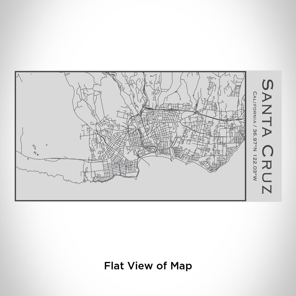 Santa Cruz - California Map Insulated Bottle