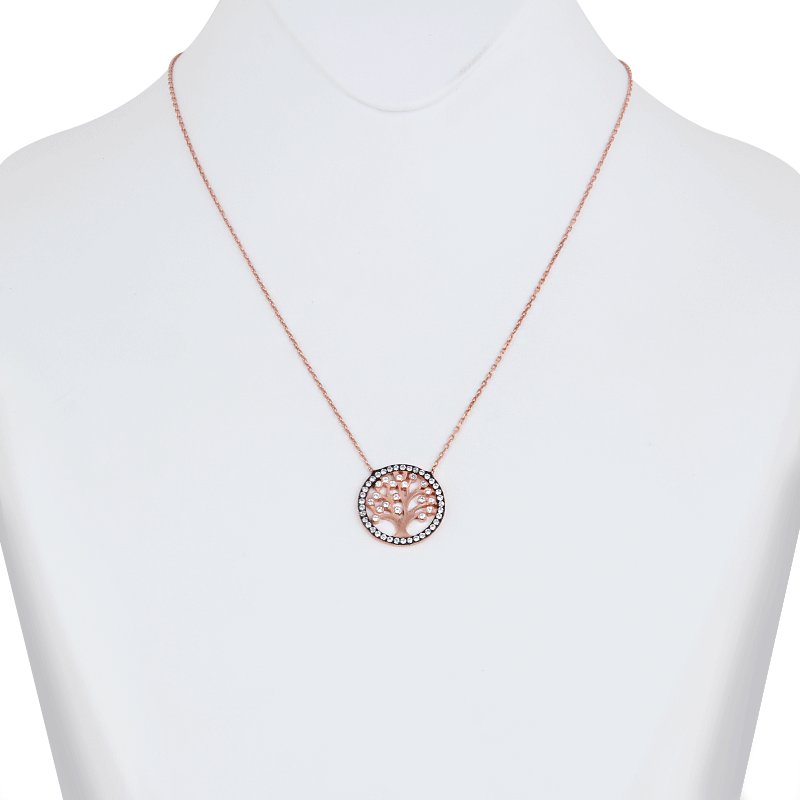 Small Tree of Life Necklace in Silver