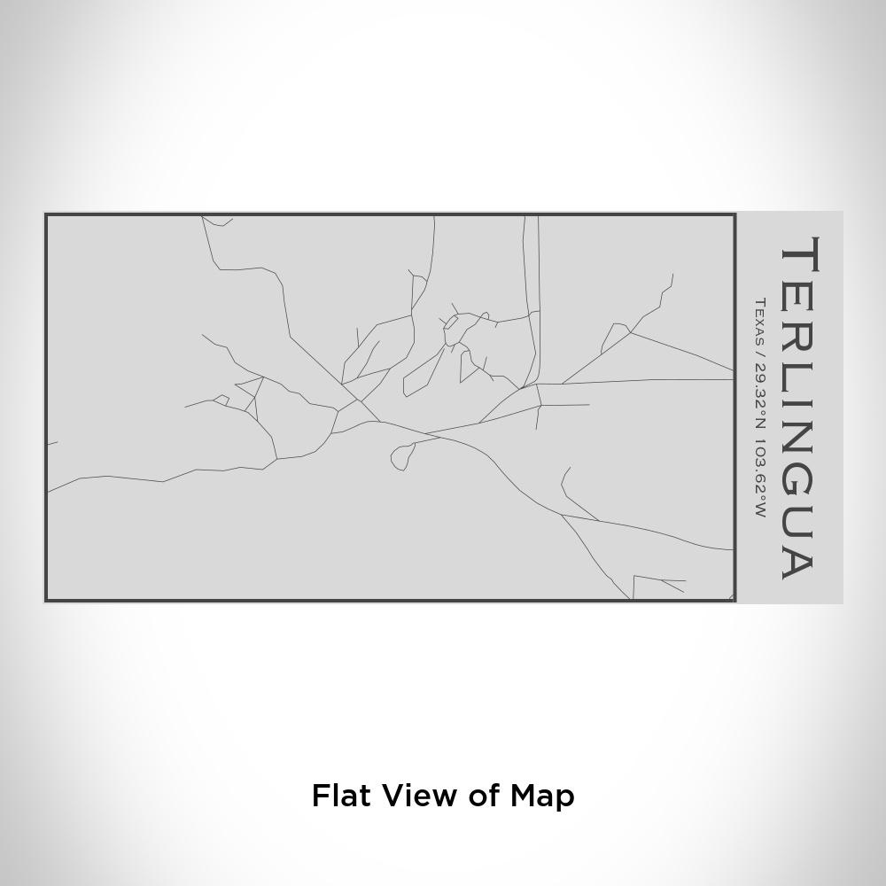 Terlingua - Texas Map Insulated Bottle