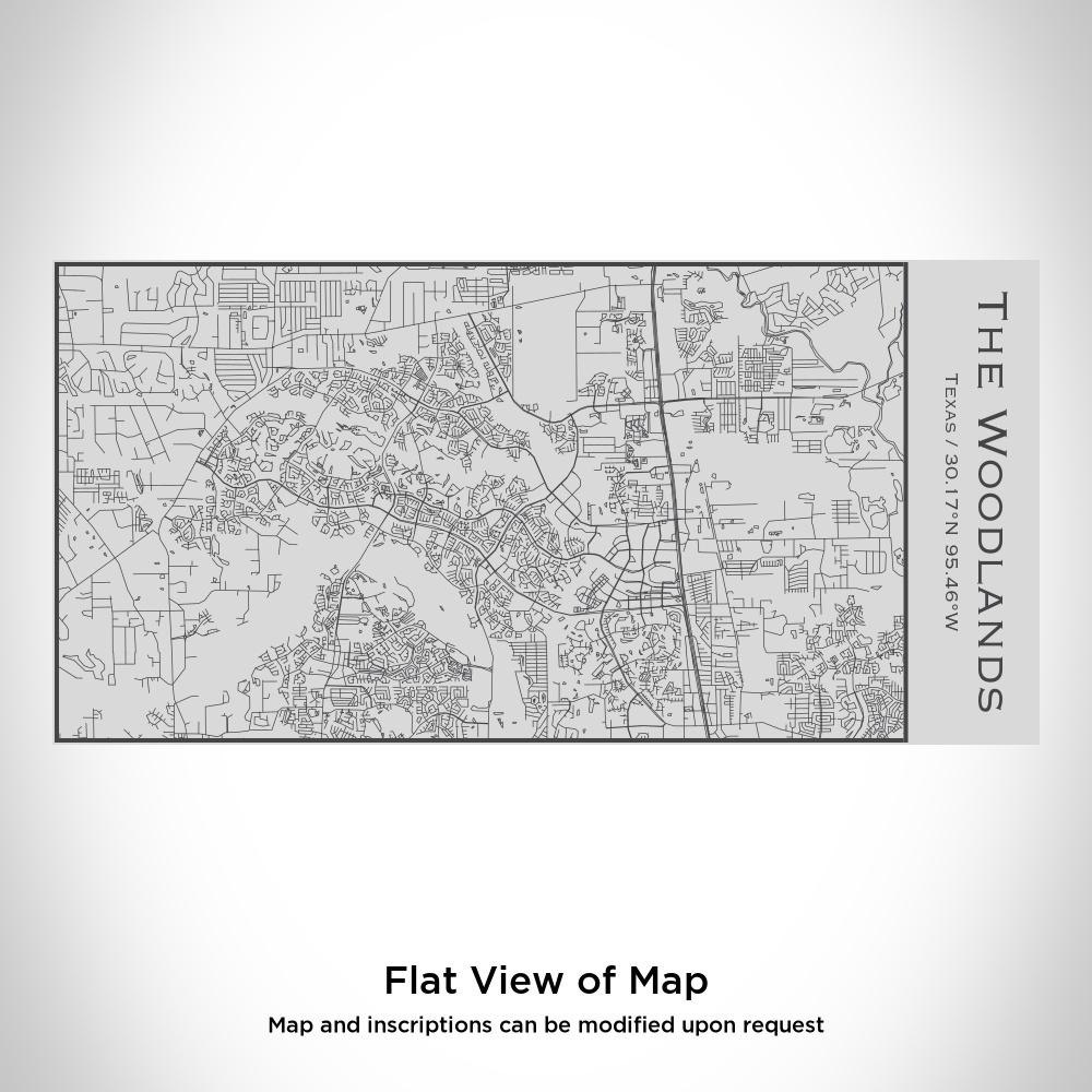 The Woodlands - Texas Map Insulated Bottle