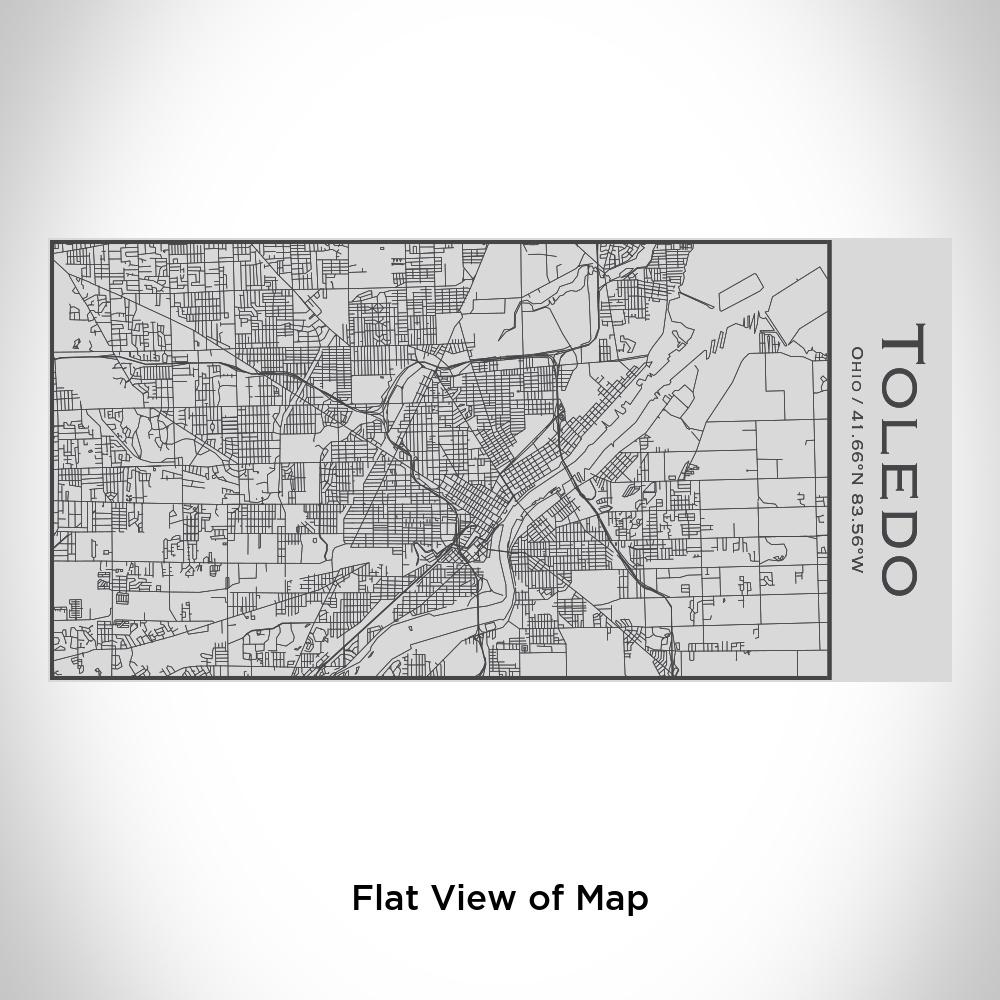 Toledo - Ohio Map Insulated Bottle