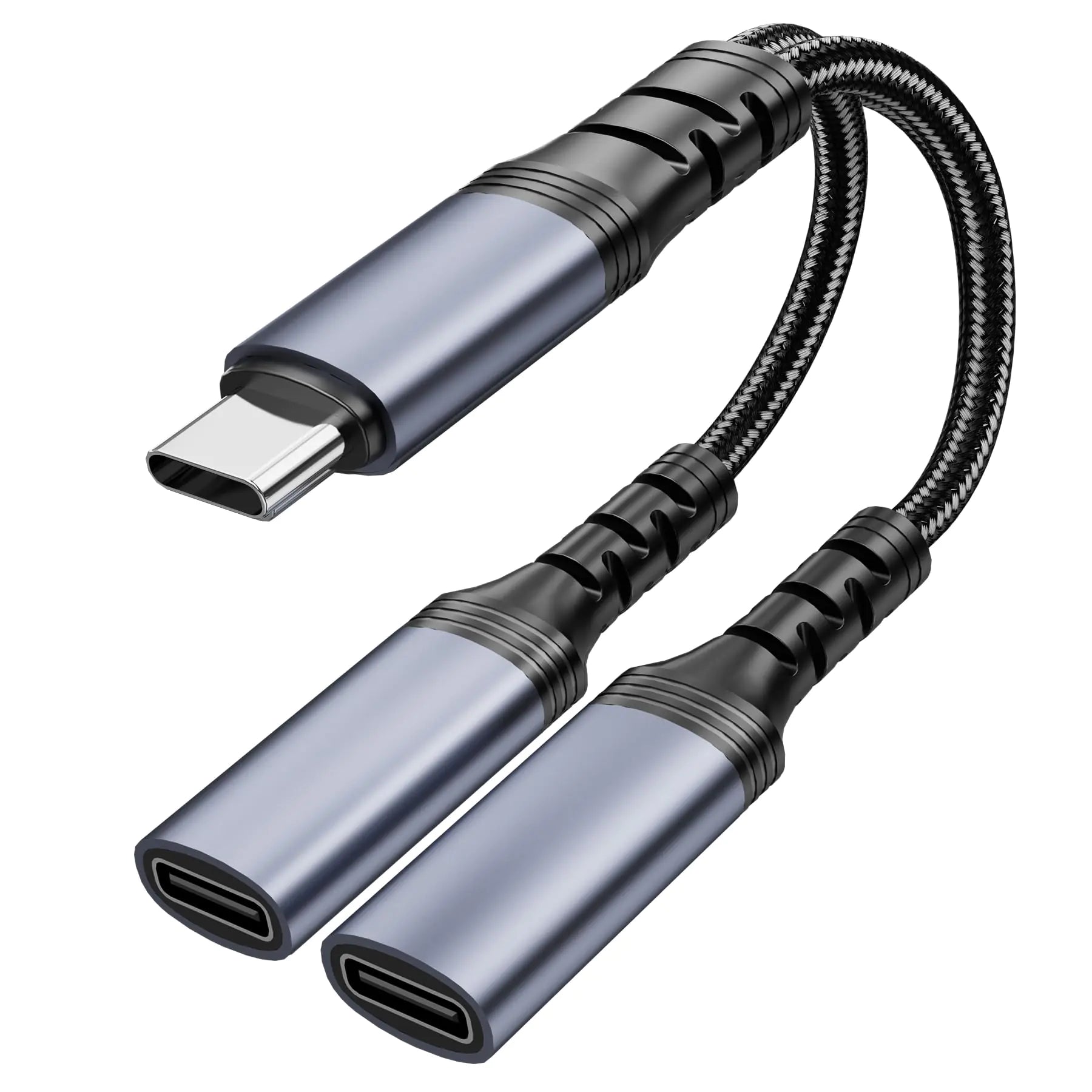 AD ADTRIP USB C Splitter 1 in 2 Out HiFi Audio AdapterDual USB C Headphone and Charger Adapter Support Call PD 60W ChargeCompatible with Pixel 4 3 XLGalaxy S22 S21 S20+ S20 Note 20 10Xperia