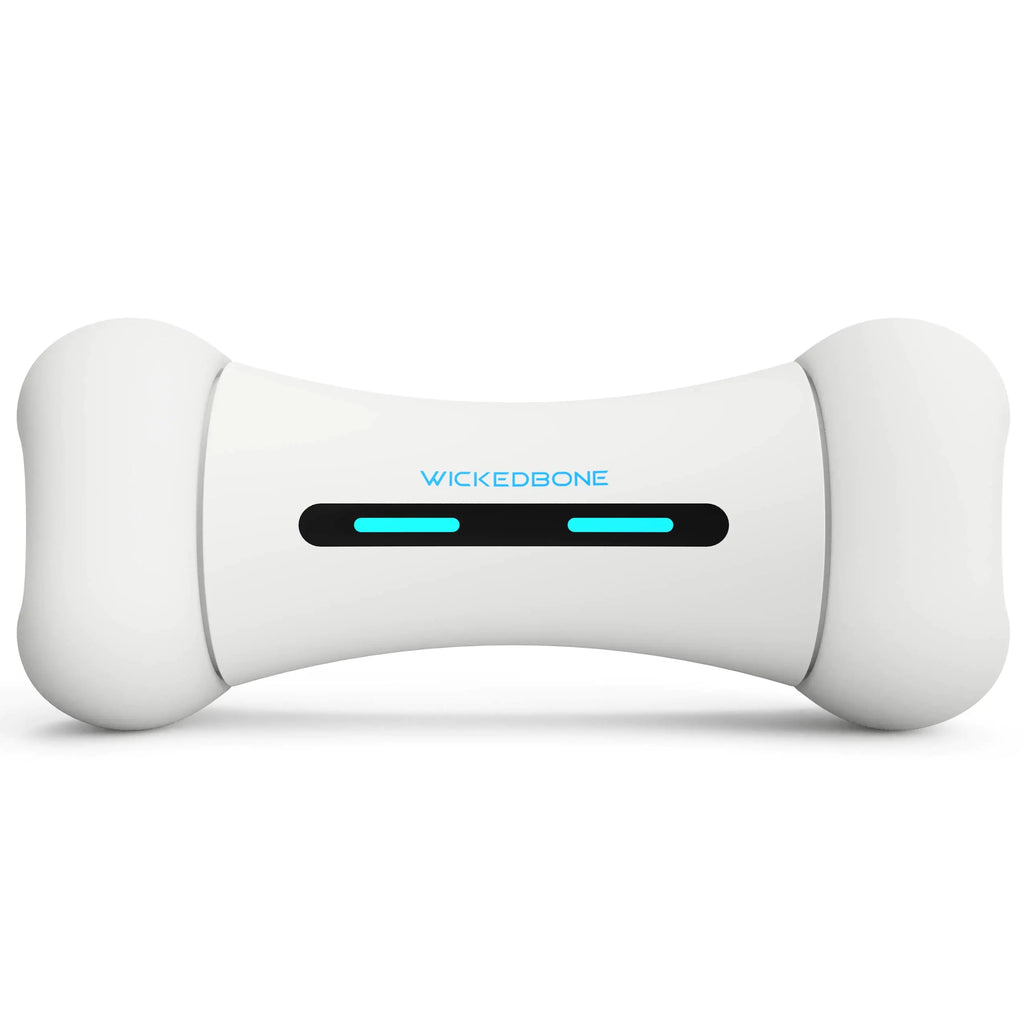 Wickedbone Smart Bone Automatic & Interactive Toy for Dog Puppy and Cat App Control Safe & Durable Keep Your Pets Entertained All Day