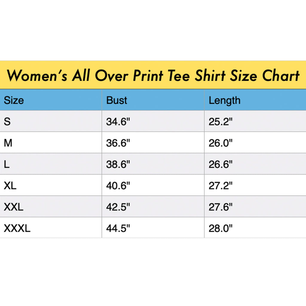 ROAD TRIP Women's All Over Print Tee
