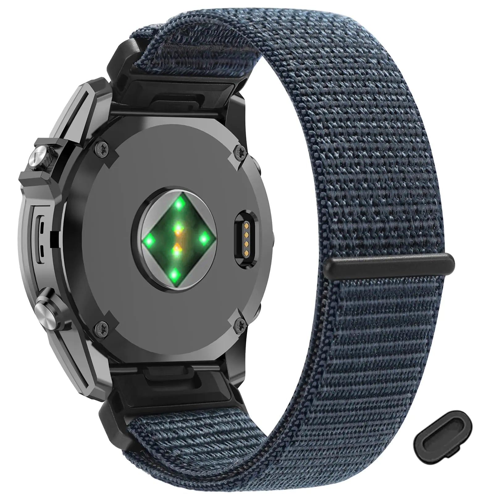 MDBBLBM 26mm Watch Band Compatible with Garmin Fenix 8 AMOLED-51mm/Fenix 7X/6X/5X/7X Pro/6X Pro/5X Plus/3/3HRSoft Nylon Elastic Braided Strap For Garmin Descent Mk2/2i/3i 51mm/epix Pro 51MM/Enduro2
