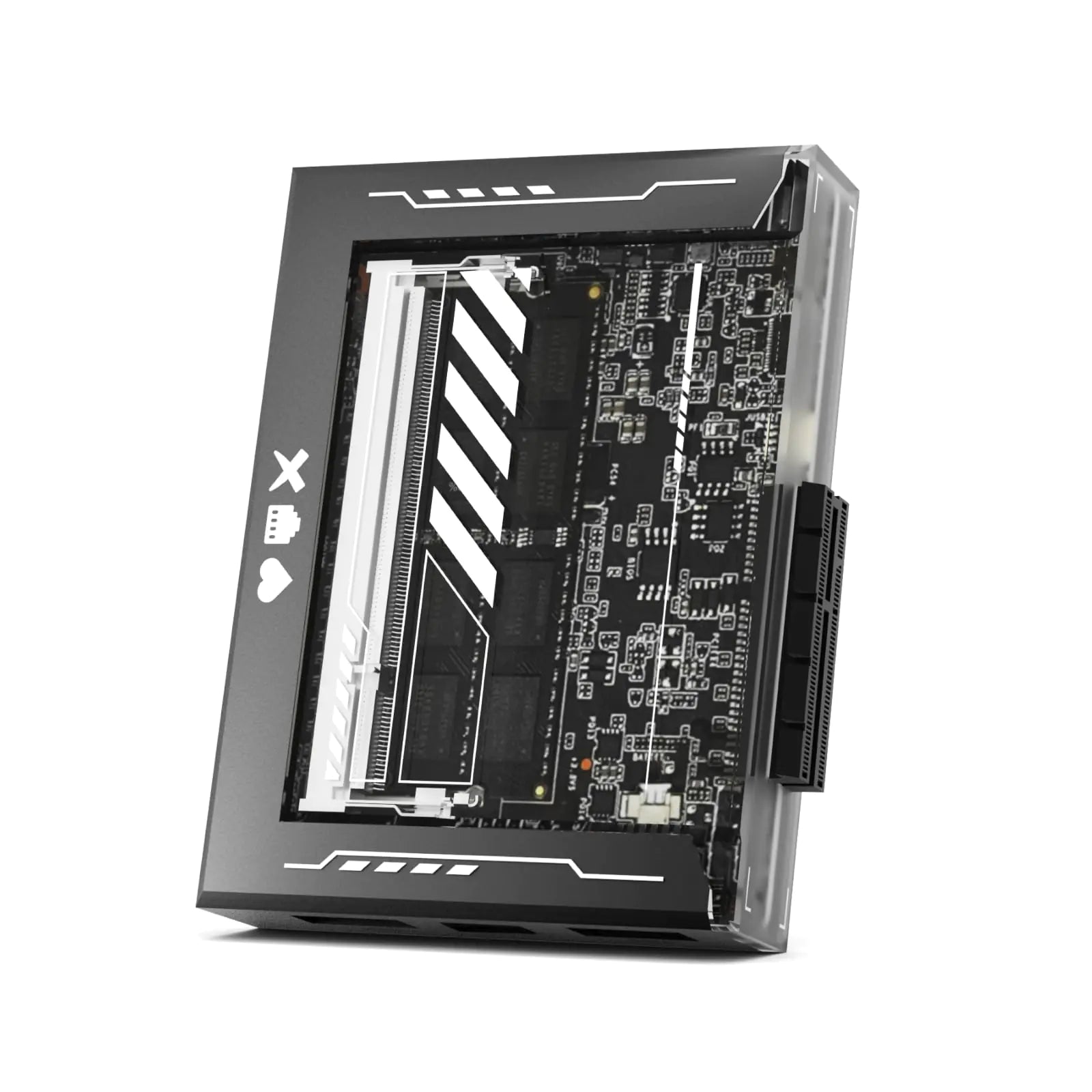 ZimaBlade - X86 Single Board Server for Cyber Native Hackable Personal Server with PCIe x4 Gigabit Ethernet 4K Media Server Network Attached Storage (ZimaBlade 3760 N3350 Without RAM)